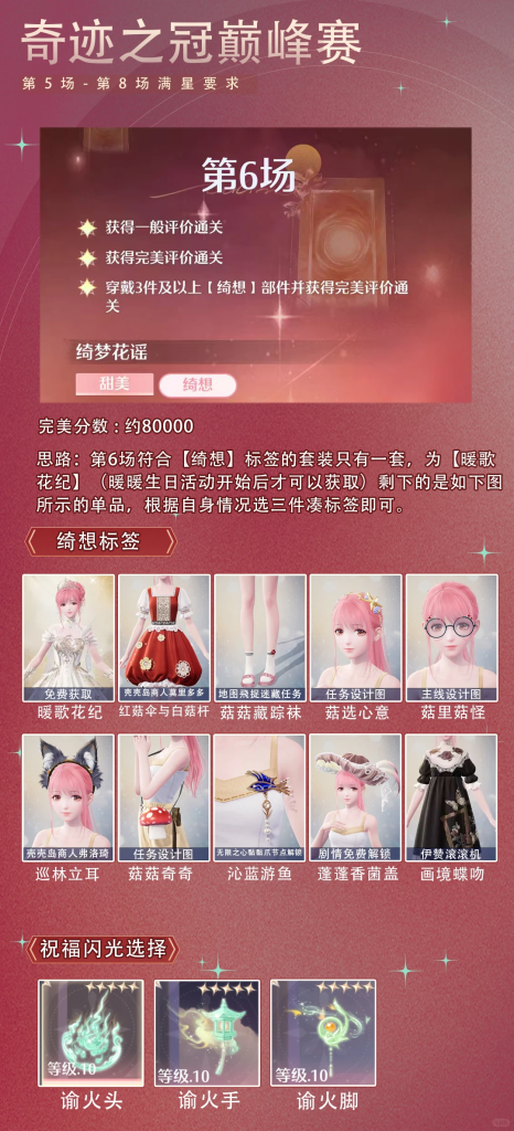 奇迹之冠巅峰赛第6场